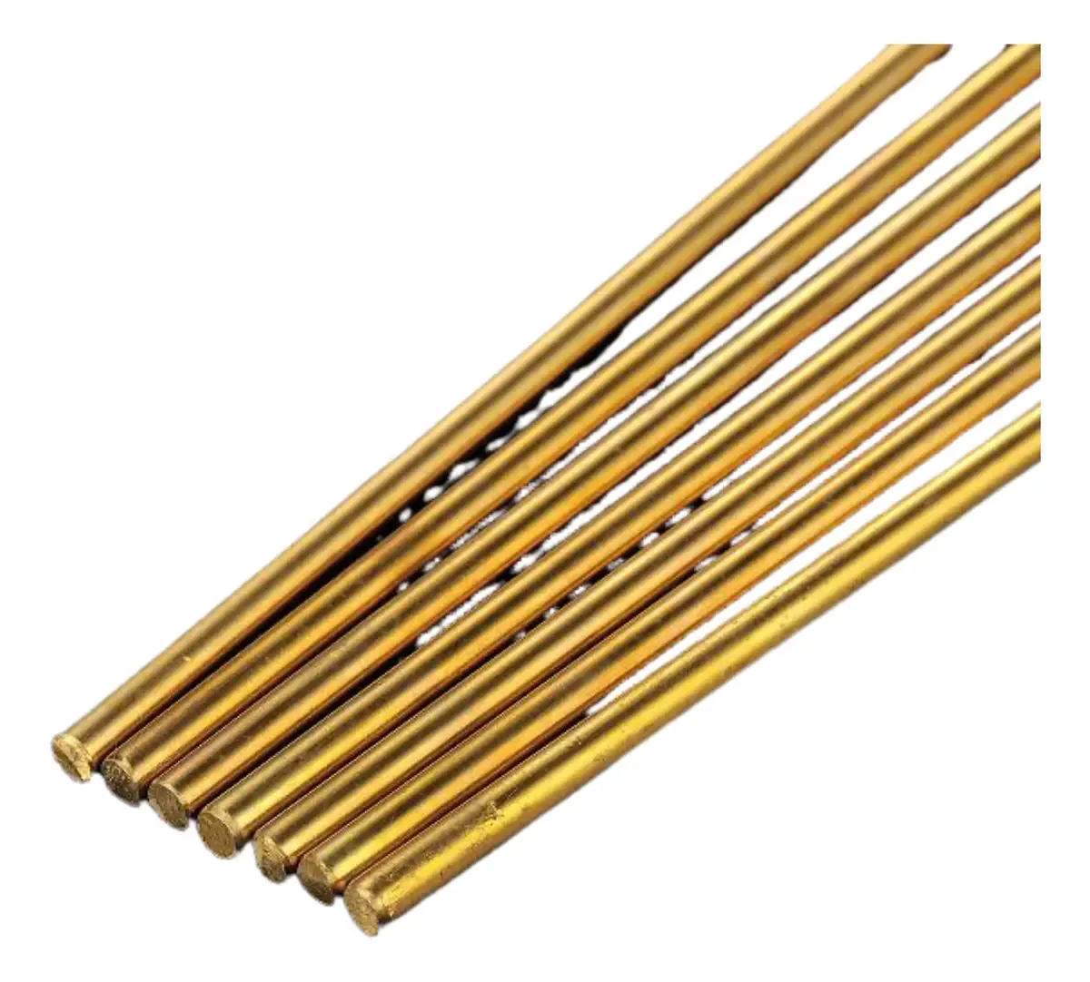 6 Pinos Latão 3mm X 50cm Compr. Vareta Cutelaria Artesanato