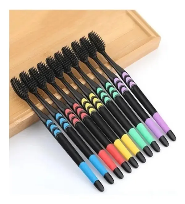 Kit Escovas De Dentes Com 10 Escovas