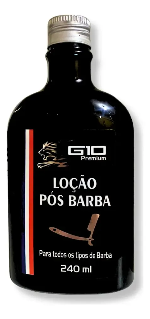 Loção Pós Barba Premium - Hidratante E Acalmante 240ml G10