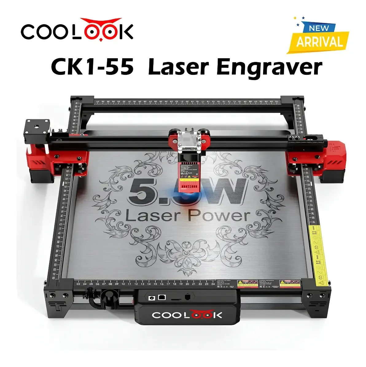 Maquina Corte Laser Cnc Impressora Gravadora 40w 30x30cm