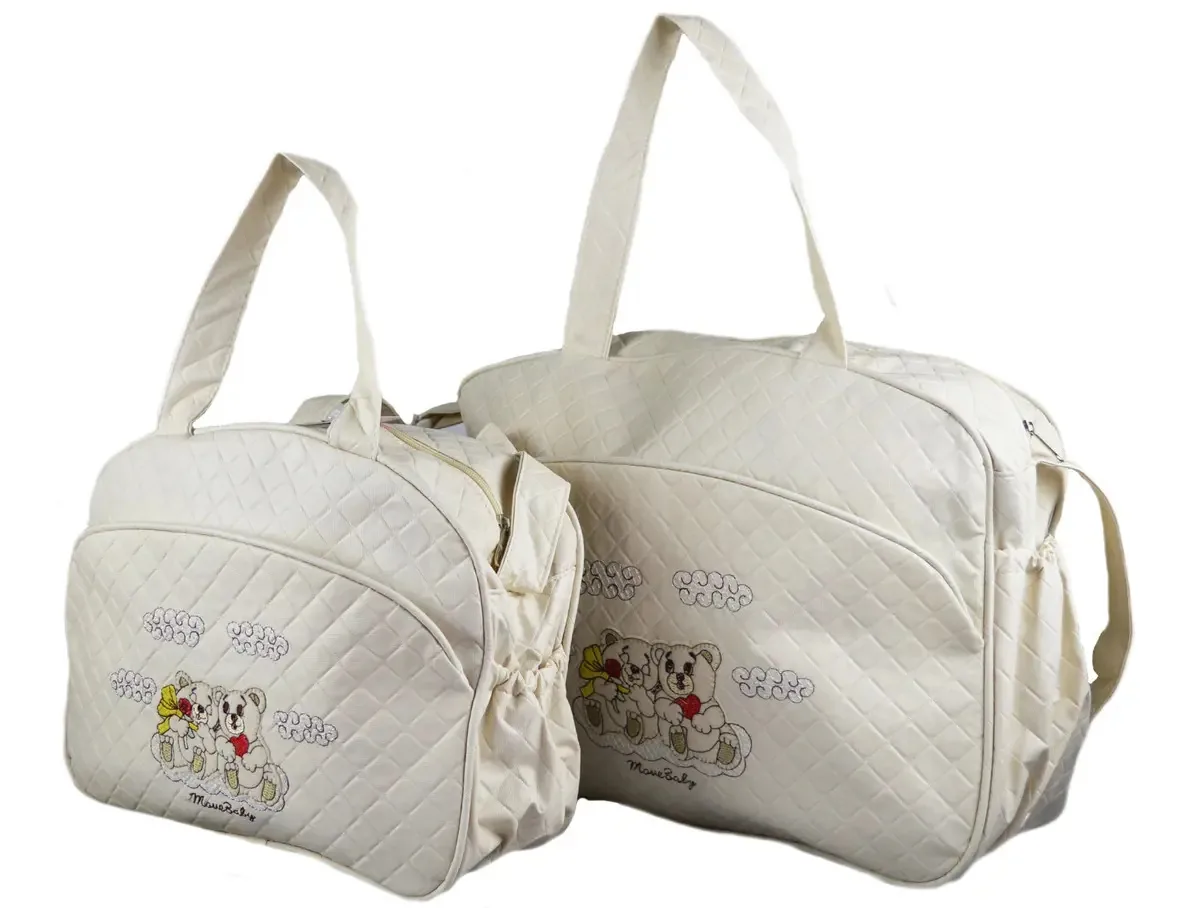 Kit Bolsa Bege Bebe Maternidade Menino Menina 10ol05