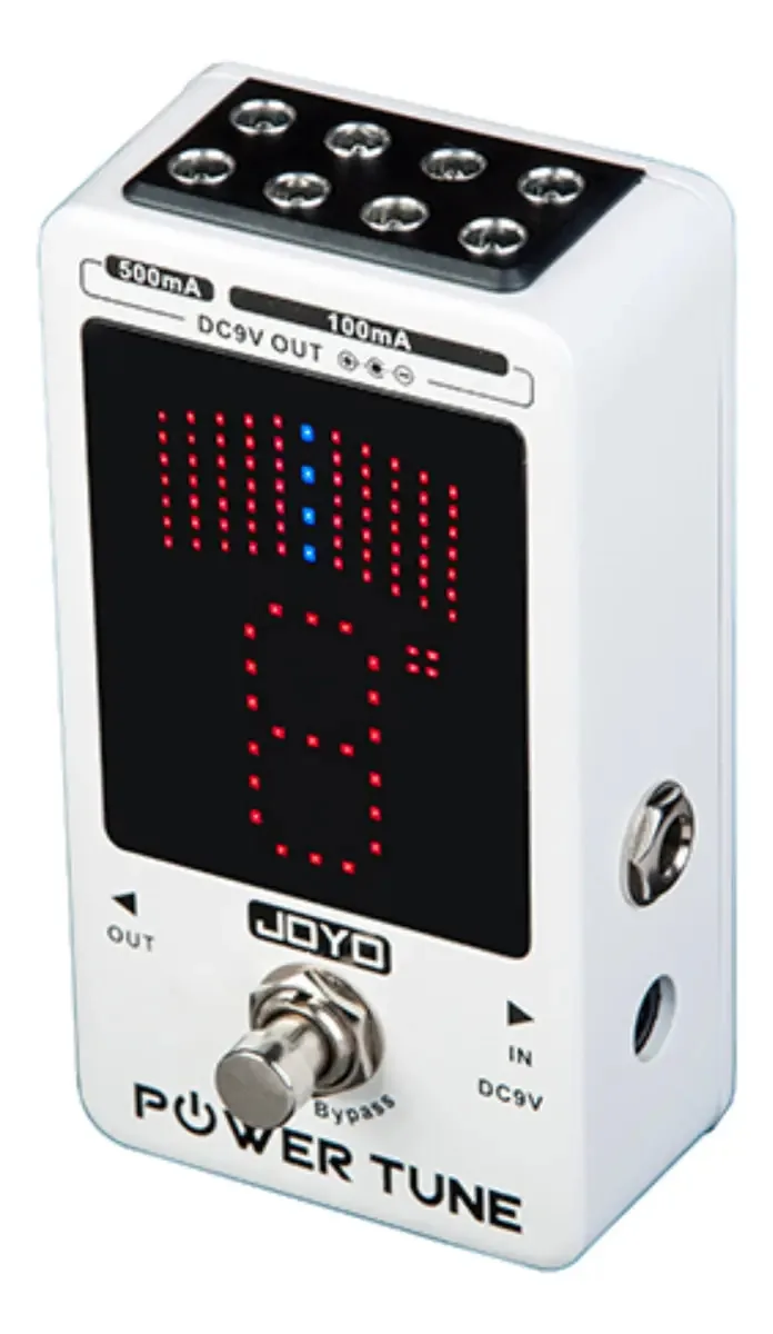 Pedal Guitarra Joyo Powertune Afinador E Fonte