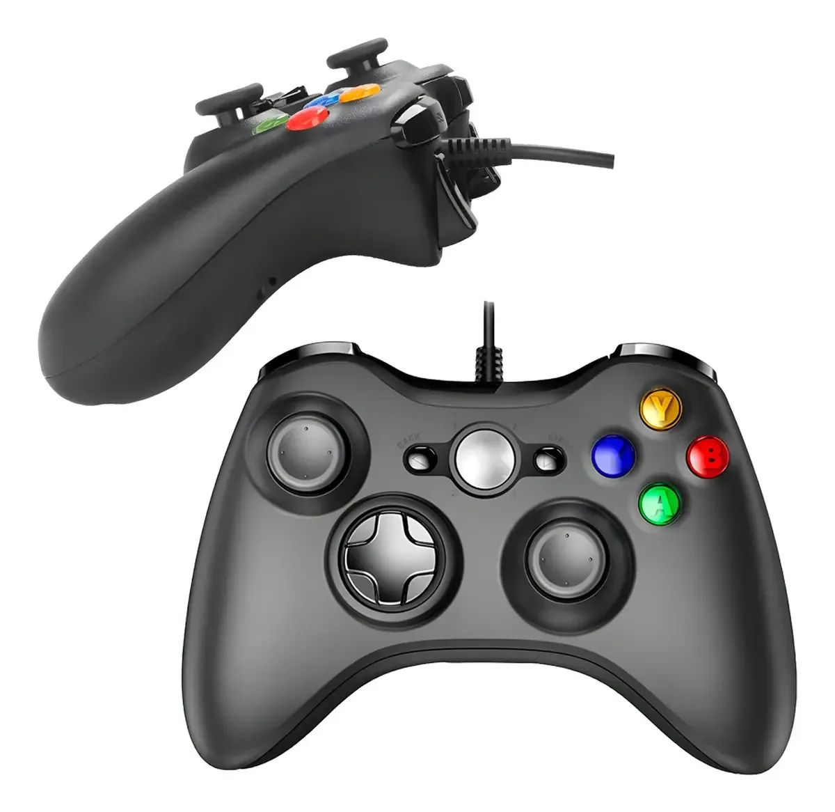 Controle Com Fio Joystick Para Xbox 360 Game