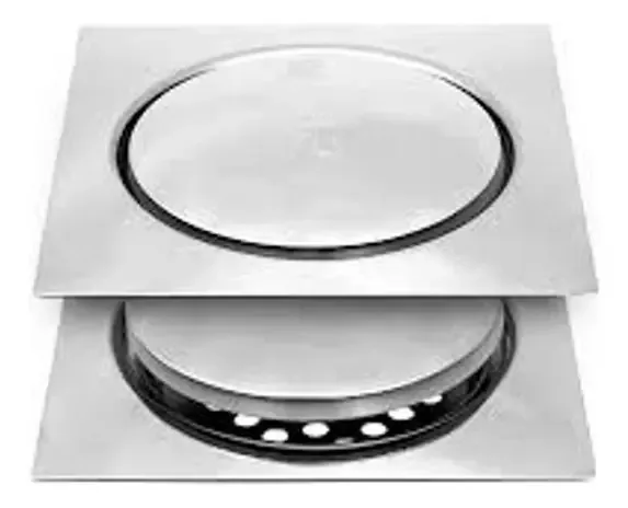 Ralos Inteligente Click Up 10 X 10 Cm Inox