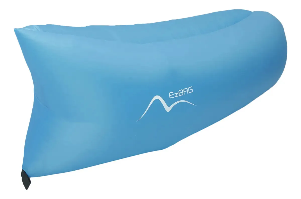Sofá Inflável Para Praia E Camping Marca Ezbag - Azul