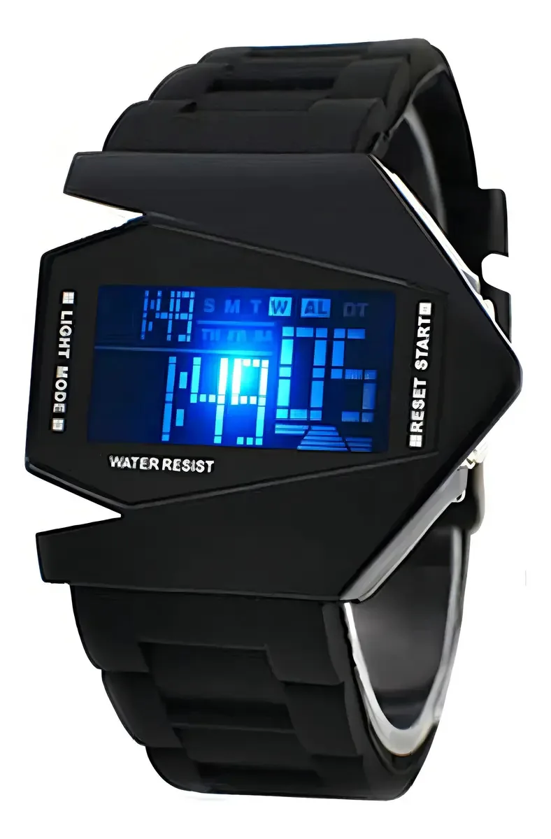 Relógio De Pulso Masculino Digital Estilo Silicone
