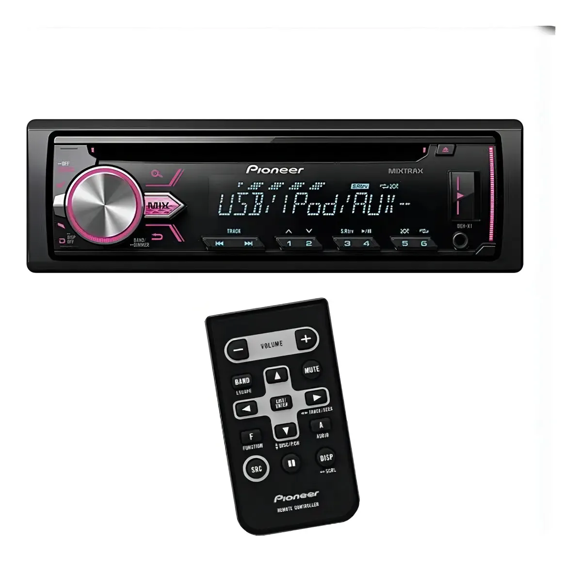 Som Automotivo Pioneer Deh X1 Usb Customização