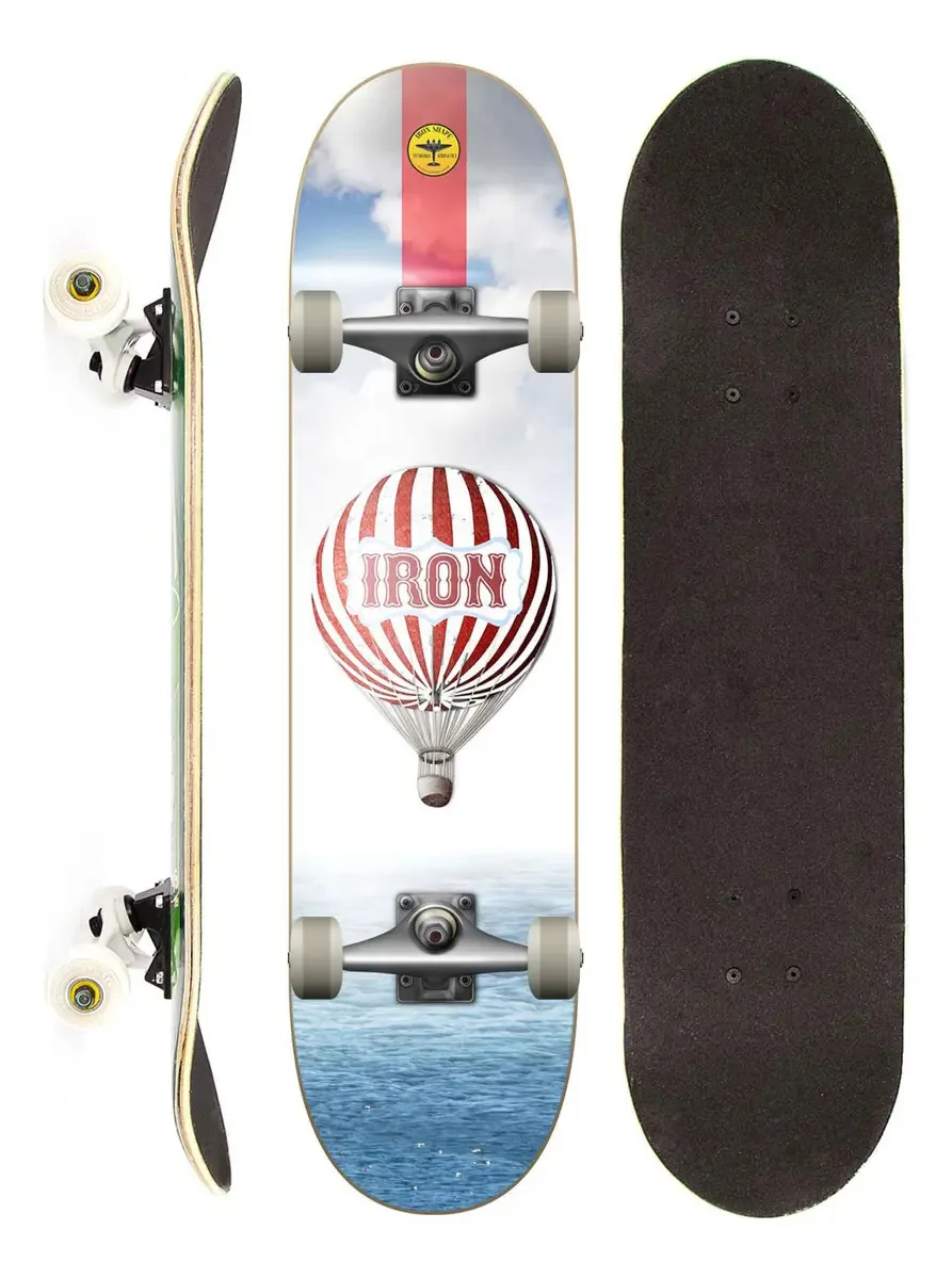 Skate Montado Completo Iron Profissional Ballon