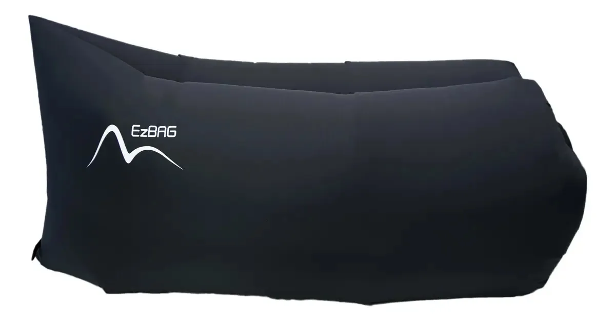 Sofá Inflável Para Praia E Camping Marca Ezbag - Preto