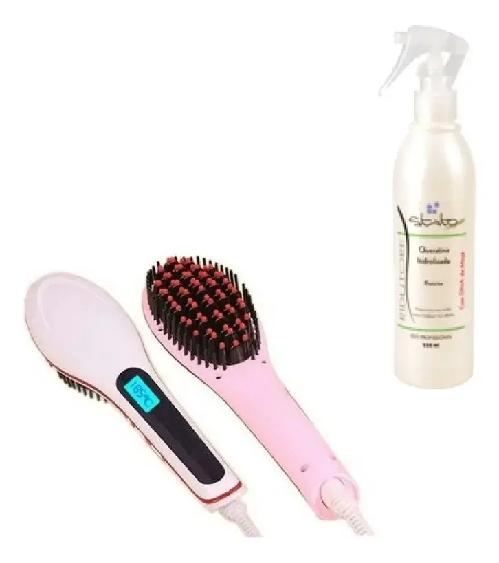 Escova Alisadora + Queratina