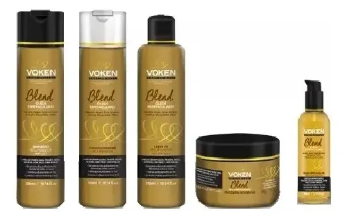 Kit Blend Óleos Espetaculares 5 Produtos Voken
