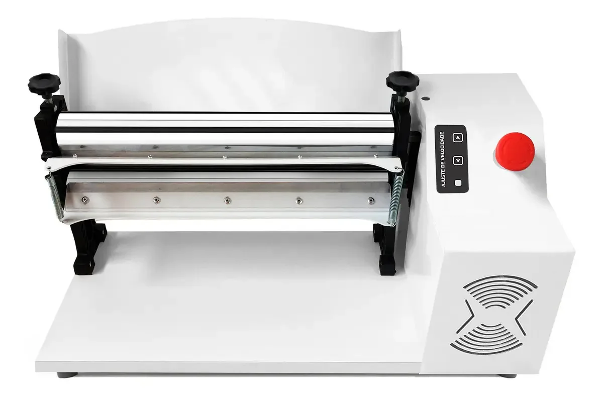 Cilindro Elétrico Laminador Em Inox Pastéis Pão Pizza Massa Saro