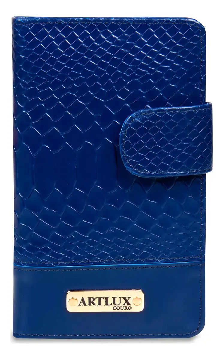 Carteira Artlux Azul Anaconda