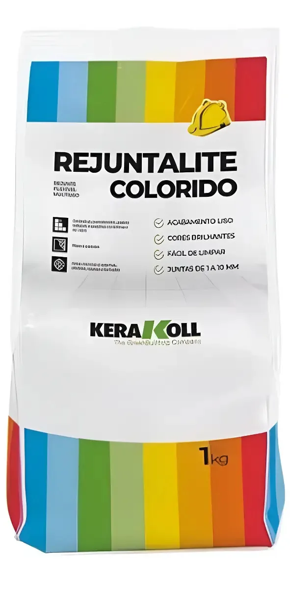 Rejunte Multiuso Colorido Rejuntalite 1kg - Kerakoll