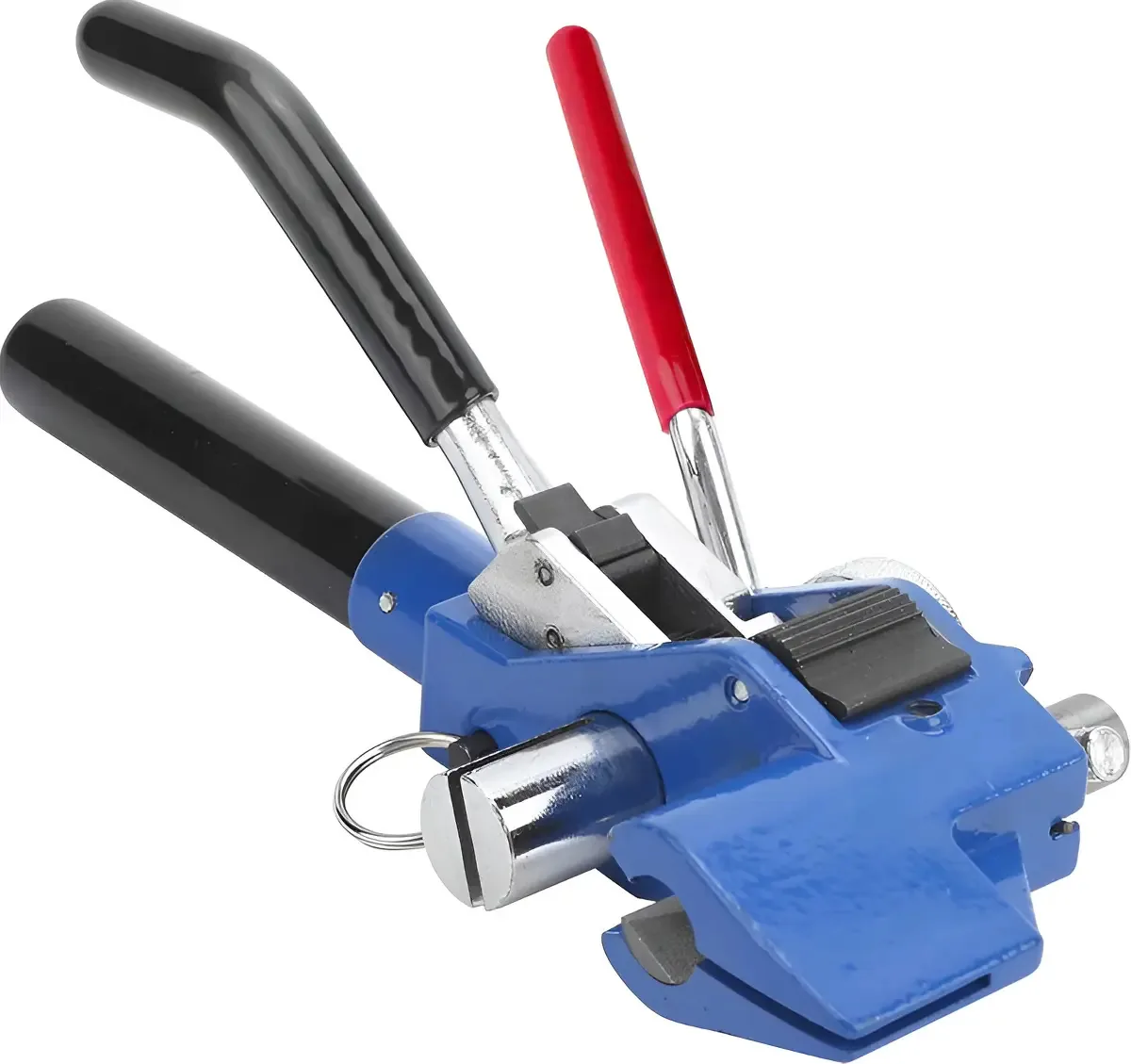Máquina Tensor Cintadeira para Metal com Catraca e Cortador Inox 2.5cm