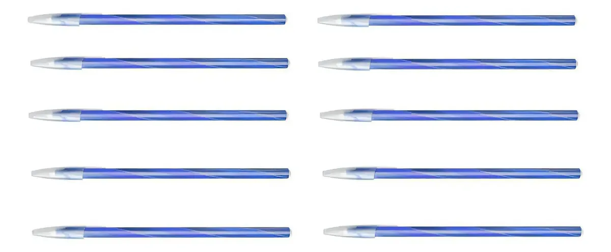 Caneta Spiro Glow Esferografica 0.7mm Azul 52.0635 Sertic