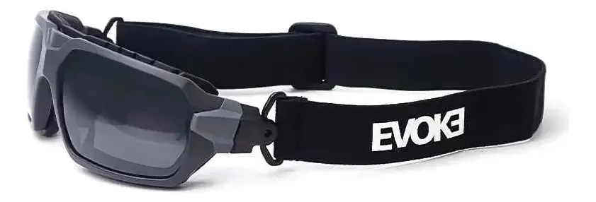 Óculos Solar Evoke Kitesurf Preto Lentes Polarizadas Degradê Grilamid