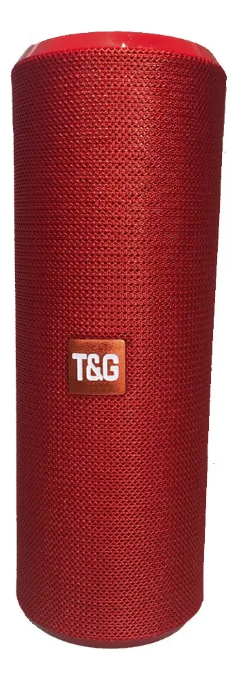 Caixa Som Portátil Bluetooth Amplificada 10w Vermelho