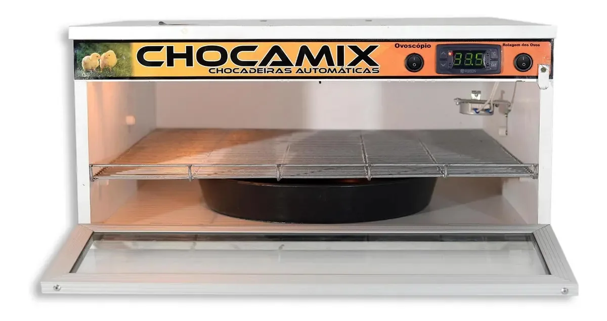 Chocadeira 100% Automática Digital 80 Ovos Ovoscópio