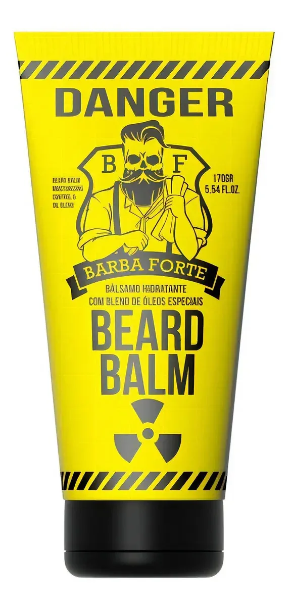 Óleo para Barba Barba Forte: Bálsamo Hidratante com 10 Óleos Especiais