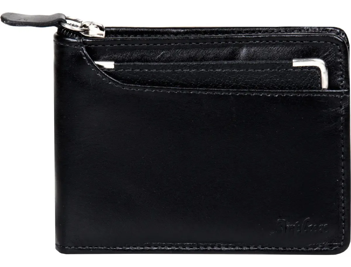Carteira Masculina Com Zíper Artlux