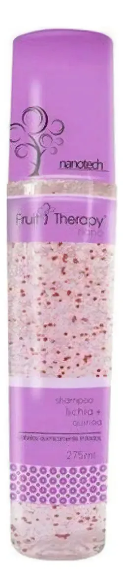 Shampoo Lichia E Quinoa Fruit Therapy 275ml Left Cosmeticos