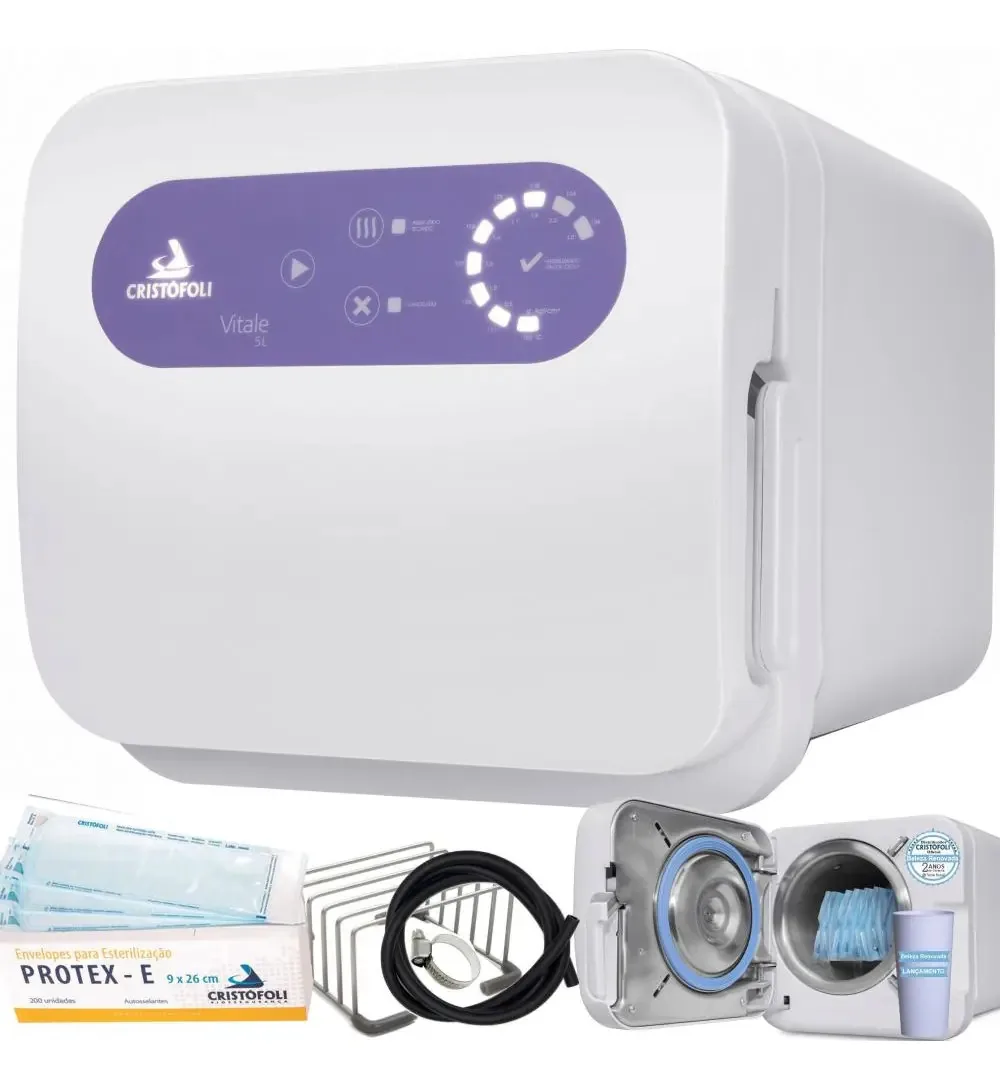 Autoclave Cristofoli Vitale 5 Litros Para Manicure e Podologia Bivolt