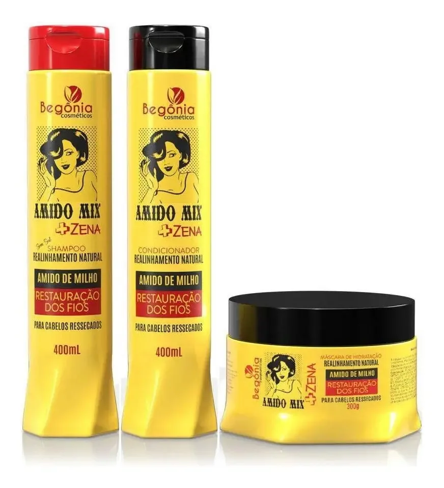Kit Amido Mix Begônia Cosméticos