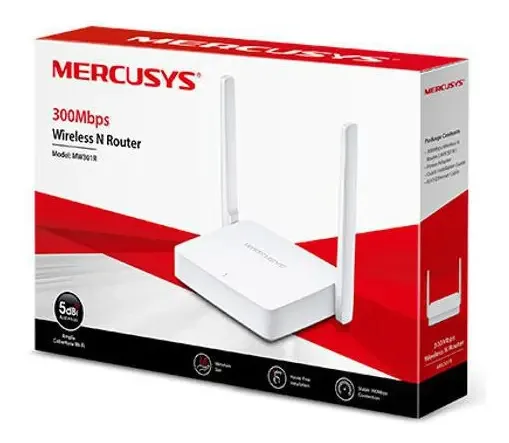 Kit 50 Unidades Roteador Mercusys 300mbps - Mw301r