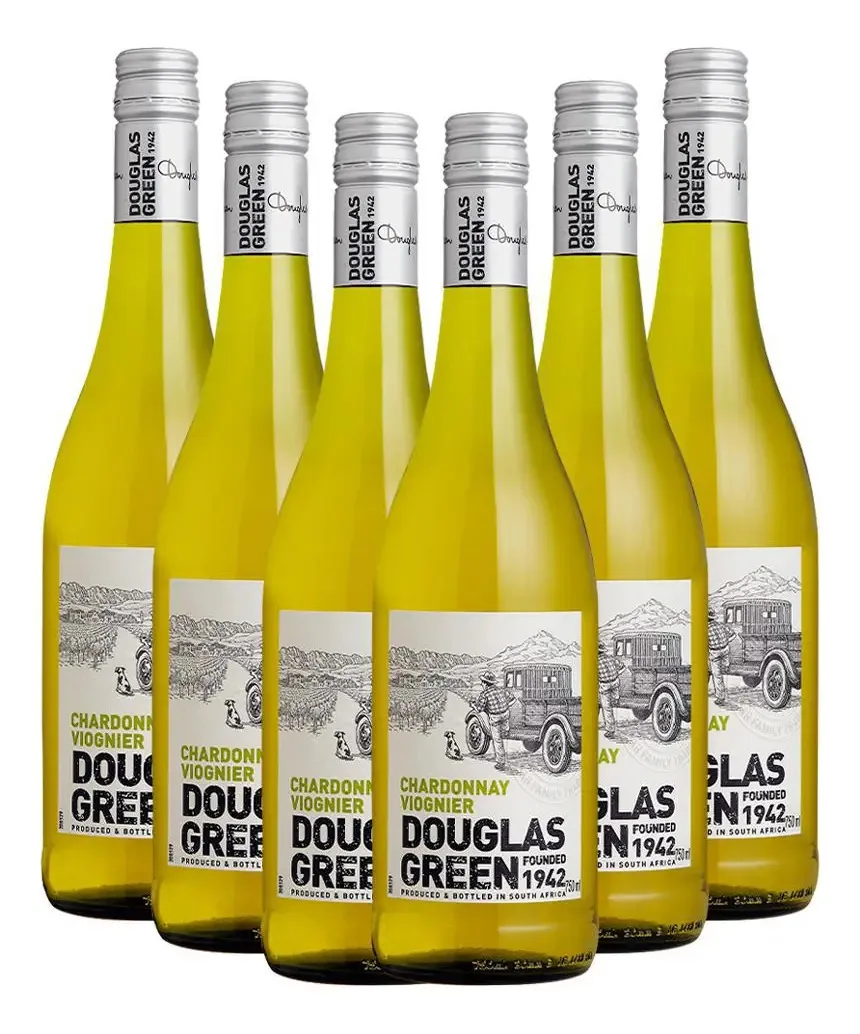 Kit 6 Vinhos Douglas Green Chardonnay/viognier 750ml