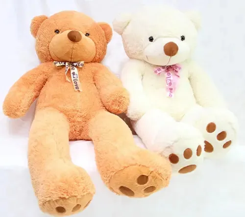 Casal De Ursos Pelúcias Gigante Par Presente Casa Do Urso