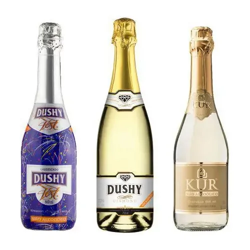 Kit Gaseificados Sem Álcool Nacionais - 3 Garrafas