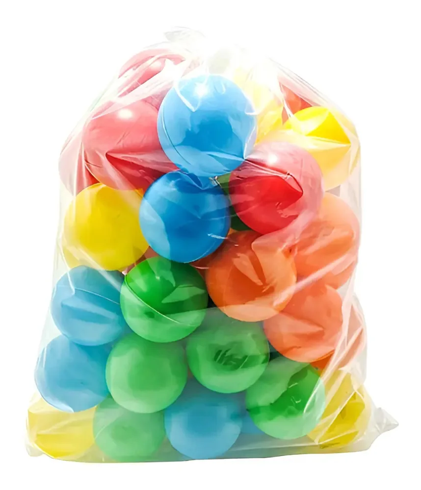 Bolas para Piscina Mariplast de 7 cm, 100 Bolinhas Coloridas