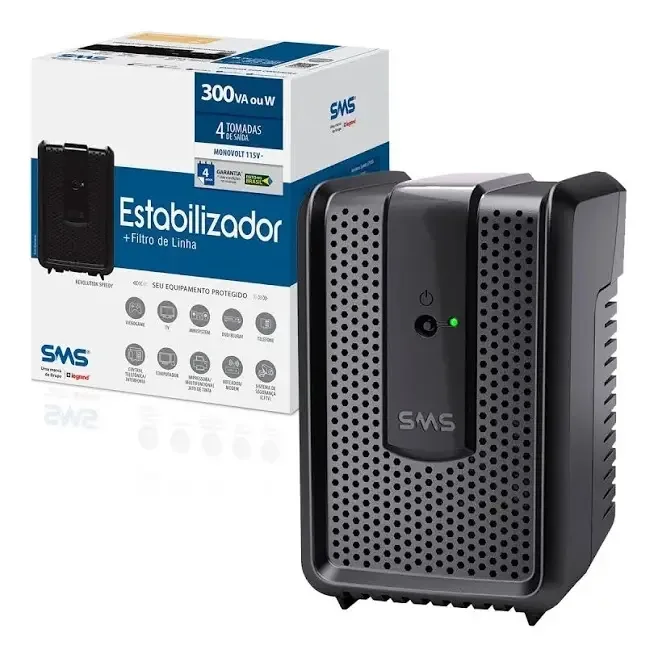 Estabilizador Sms 300va Monovolt (e/s 115v) - Speedy 16520