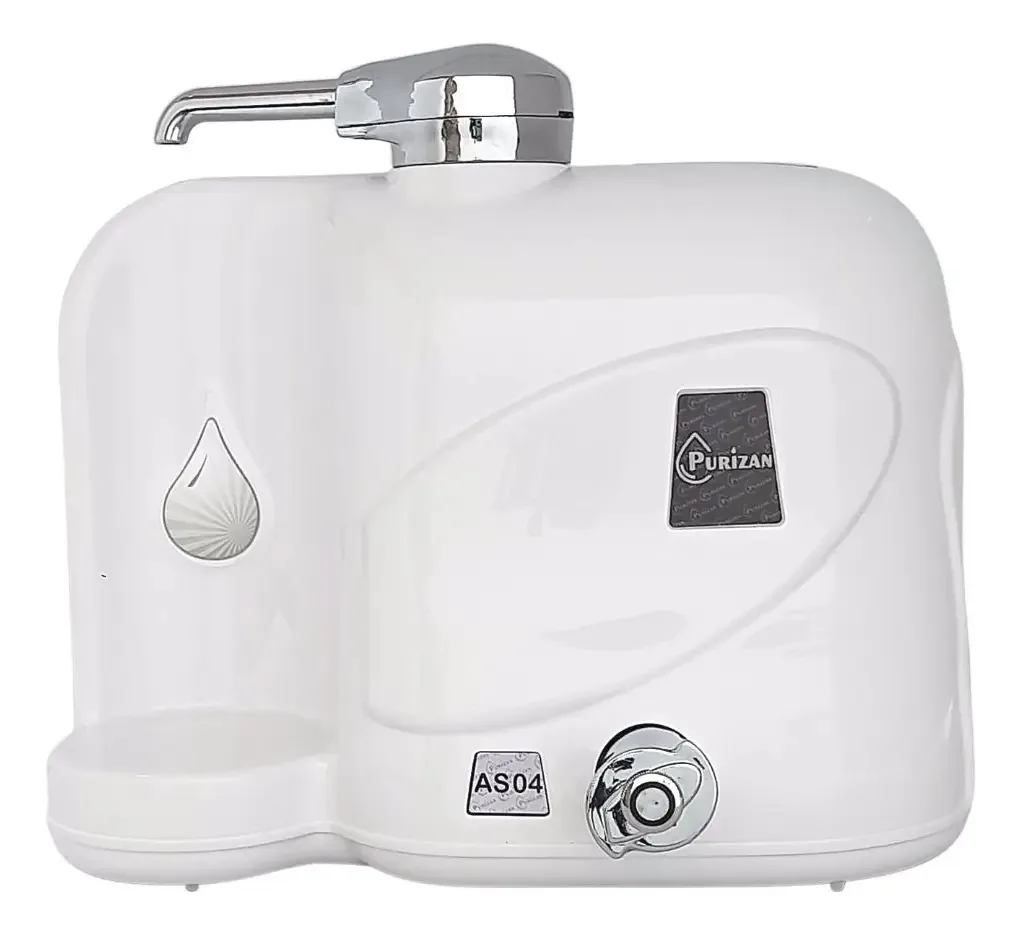 Bebedouro Bactericida As04 Água Natural Alcalina Branco