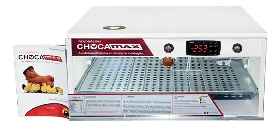 Chocadeira Automática Digital 100 Ovos 110 Volts com Ovoscópio