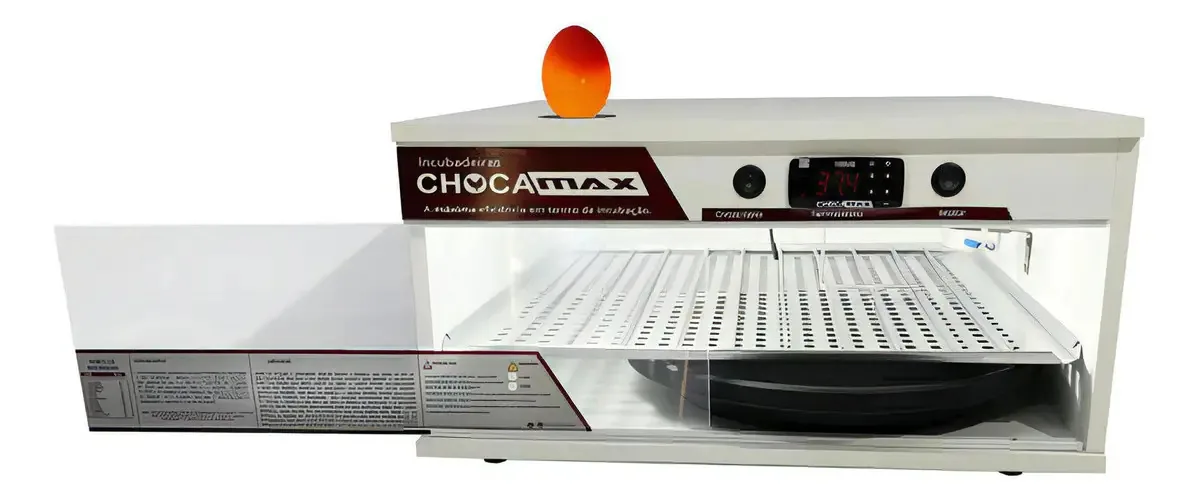 Chocadeira Automática Chocamax 70 Ovos Rotação e Controle Temperatura