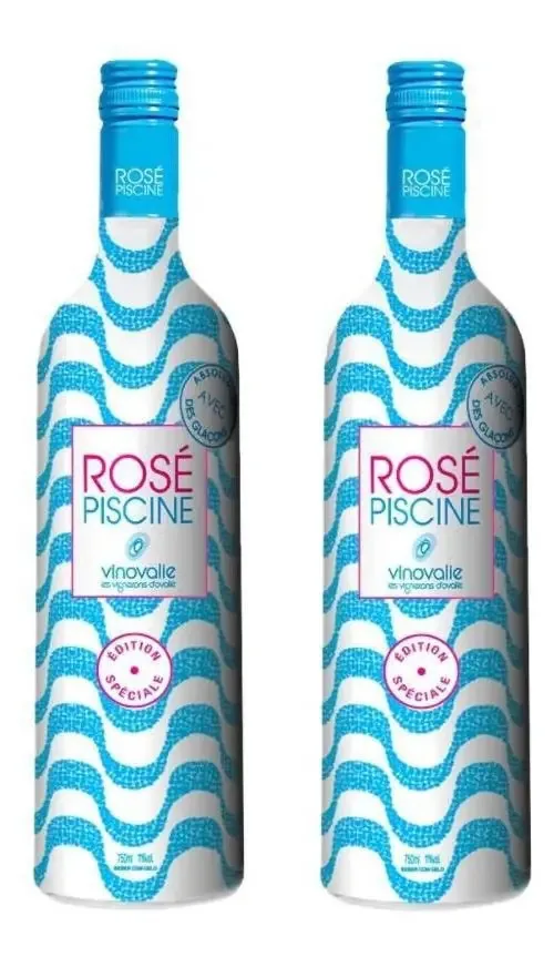 Kit 2 Vinhos Rose Piscine Copacabana 750ml