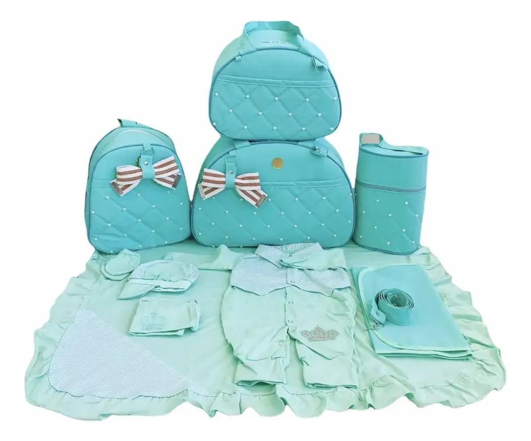 Bolsa Maternidade Com Saída Maternidade Verde