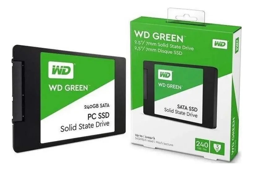 Ssd Wd Green 240gb Wds240g2g0a
