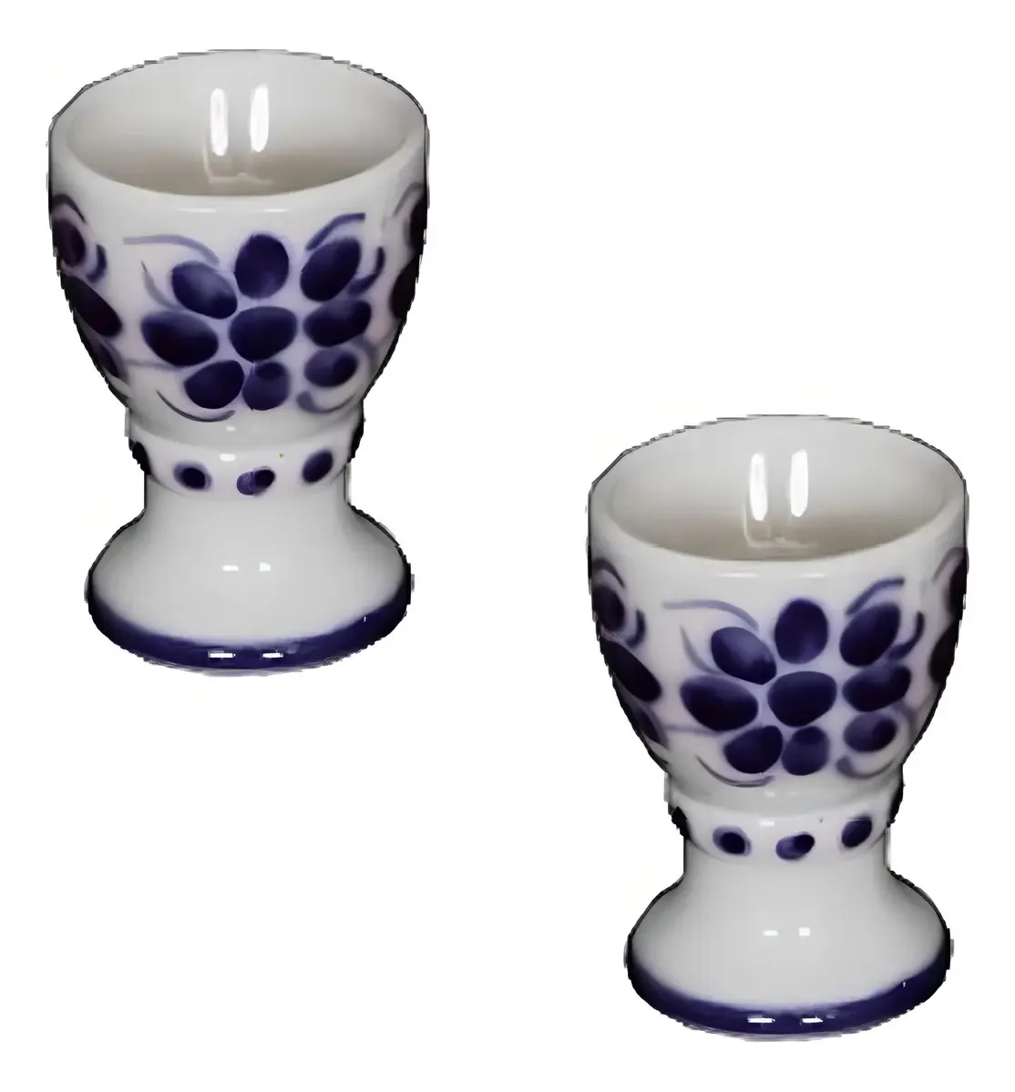 Dois Porta Ovos De Porcelana. Sião