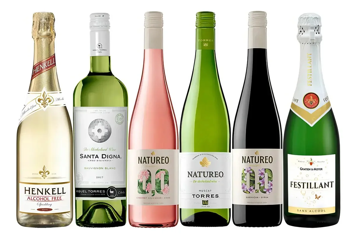 Kit 6 Gfs Vinhos E Espumantes Sem Álcool 750 Ml
