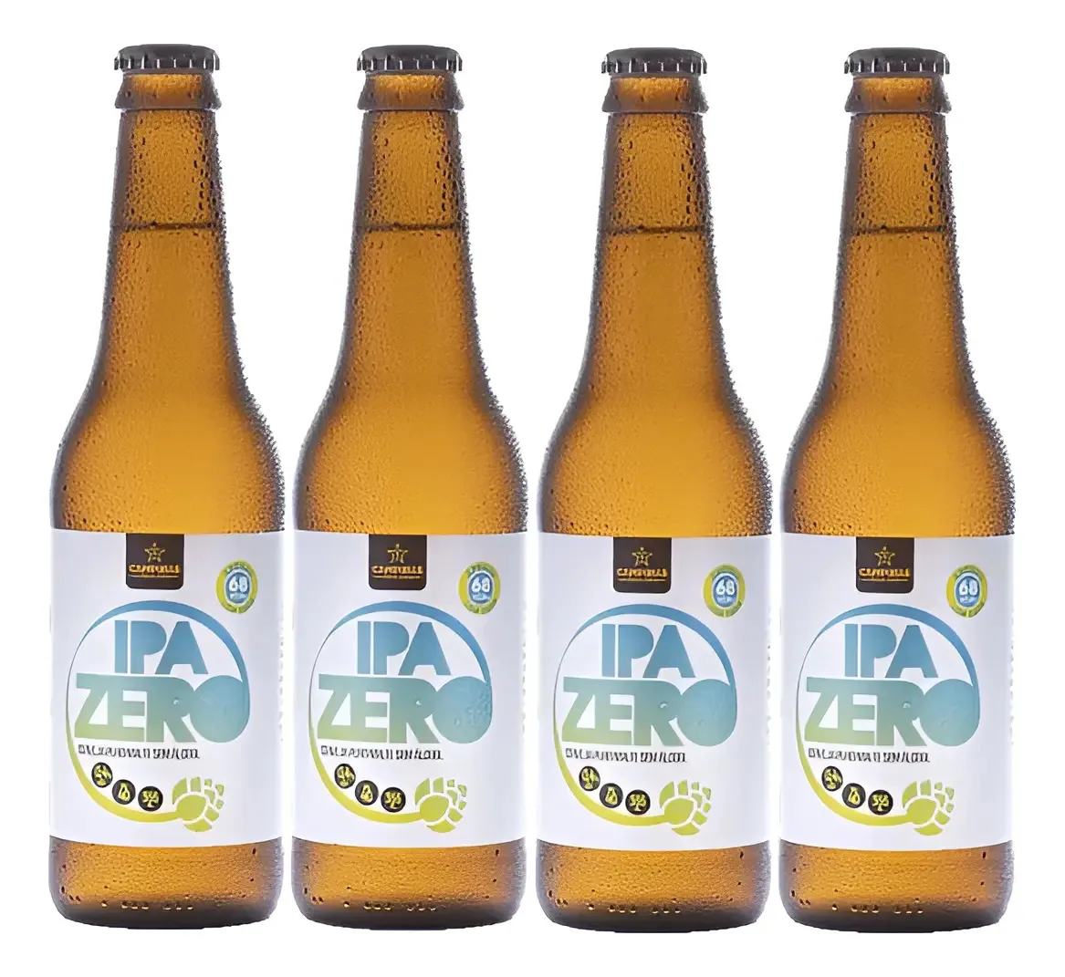 Combo De Cervejas Campinas Ipa Zero - Long Neck - 04 Un