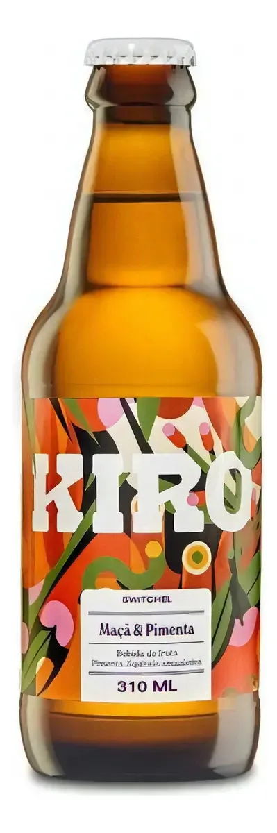 Kit 2 Bebida Kiro Switchel Com Maçã E Pimenta 310ml
