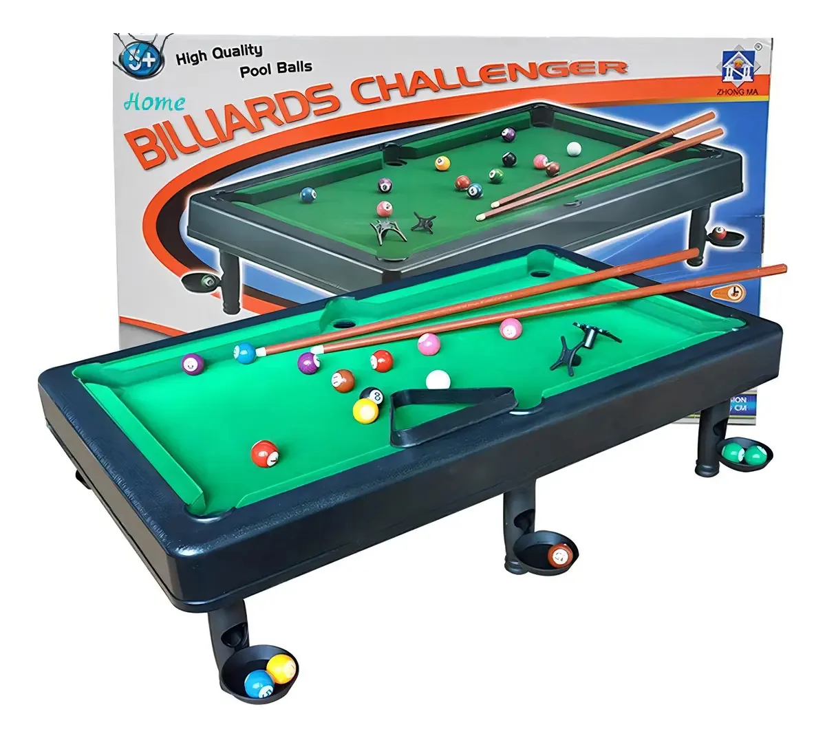 Mini Jogo De Bilhar Sinuca Snooker Billiar Ds- 16 Bolas