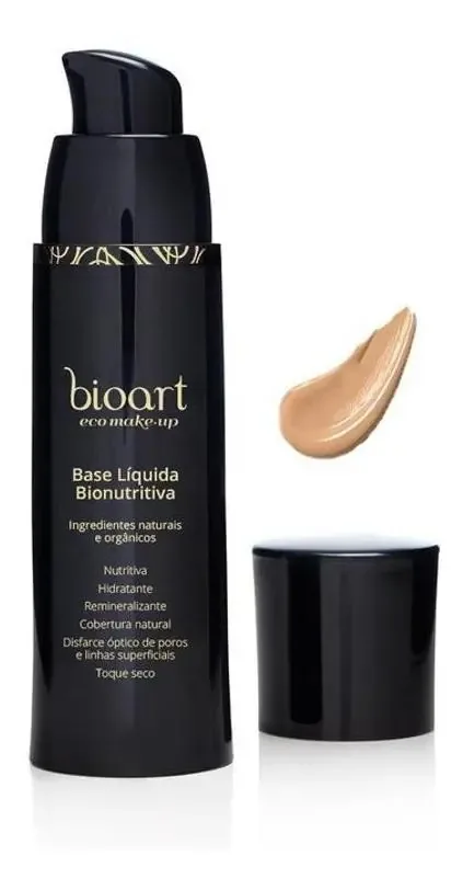 Base Líquida Natural E Vegana Cor 3 Bioart 30g