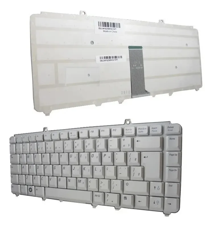 Teclados Para Notebooks E Netbooks Keyboard Notebook Nsk-d9001 Cor Plata