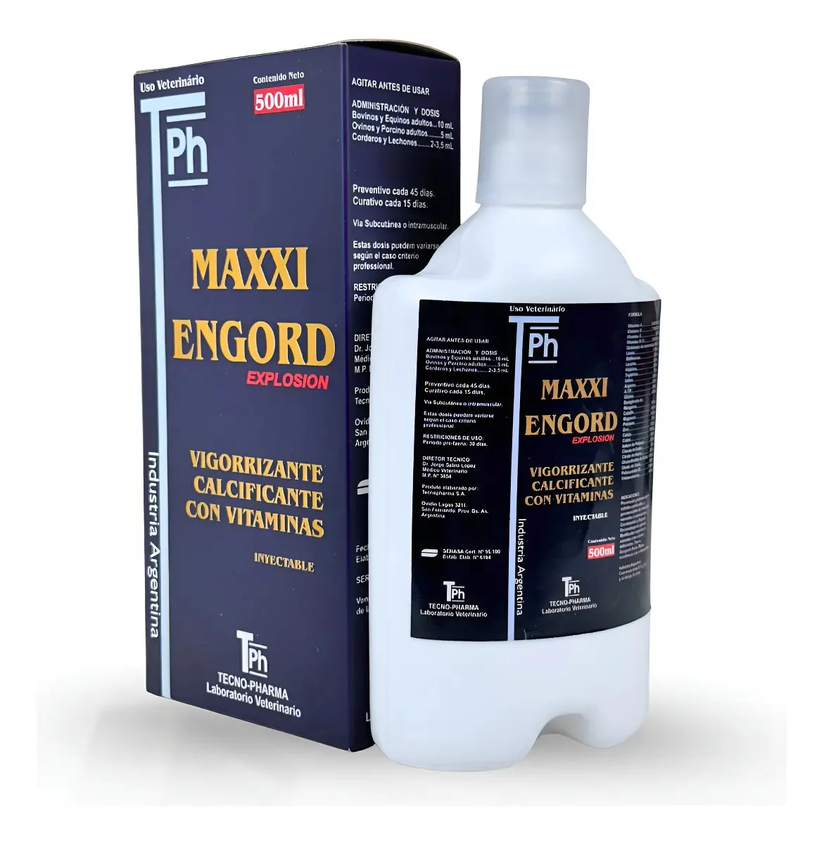 Maxxi Engord 500mL Aminoácidos Graça Saúde Cavalo Bovinos Aves Suplemento