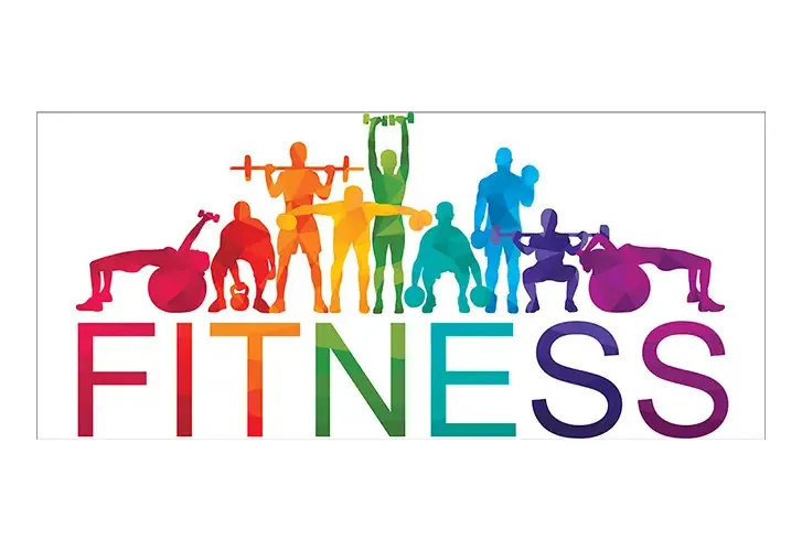 Painel Adesivo Academia Fitness Ginástica Musculação 0041pdt Colorido