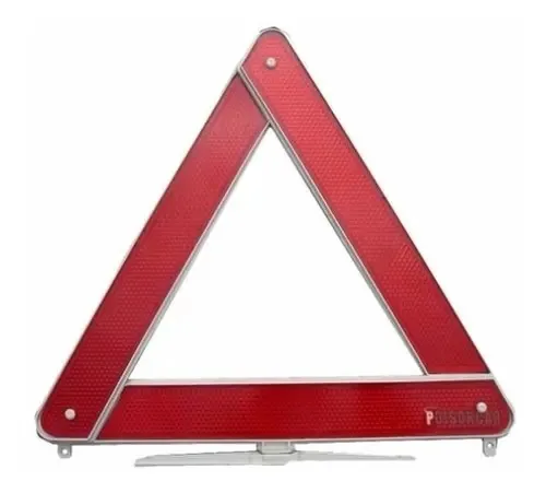 Triângulo de Segurança Automotivo VHIP Carro Universal Plástico